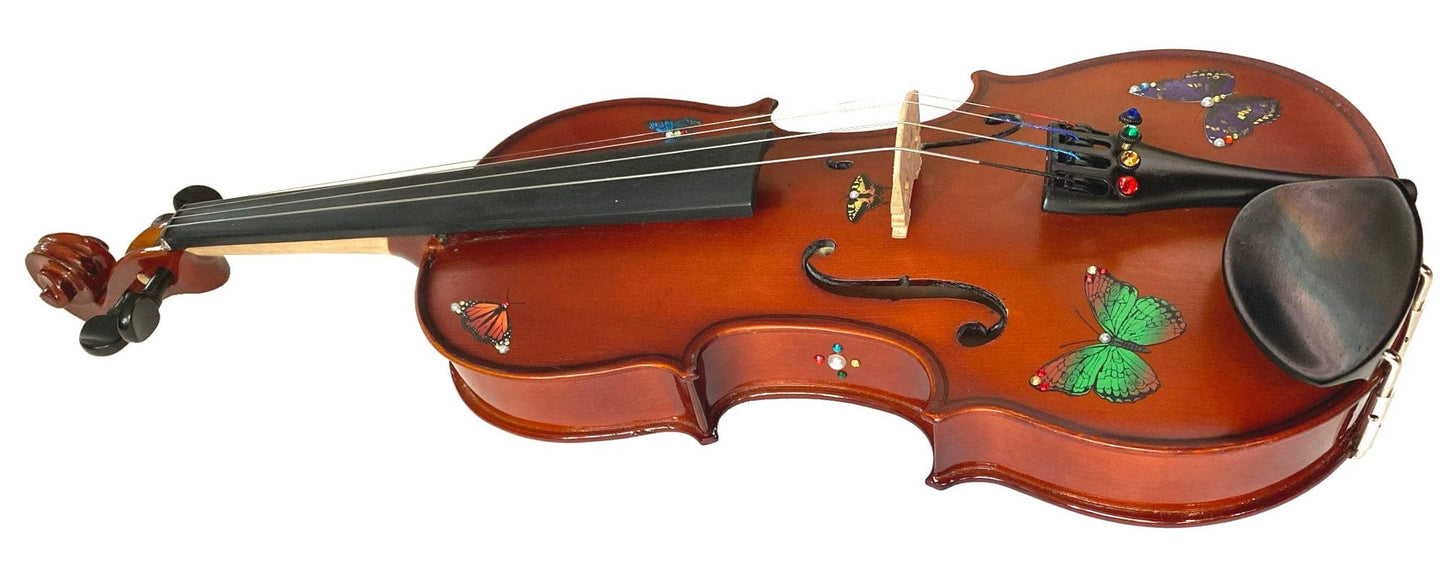 Butterfly Dream Bejeweled Violin Outfit
